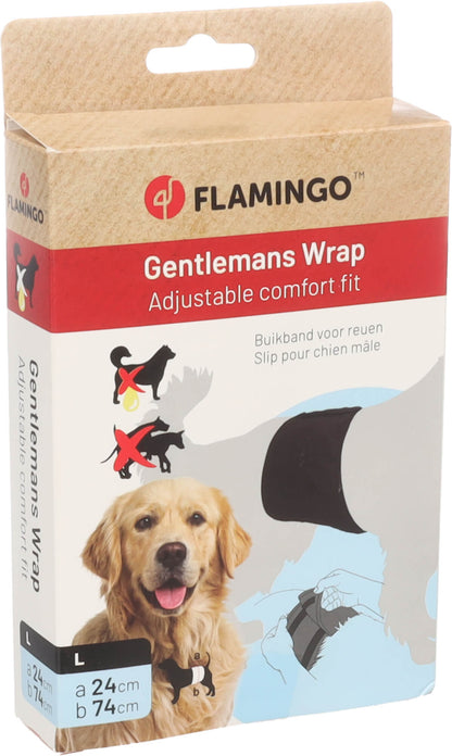 FLAMINGO Pants Male King Black, perive zaštitne gaće za mužjake