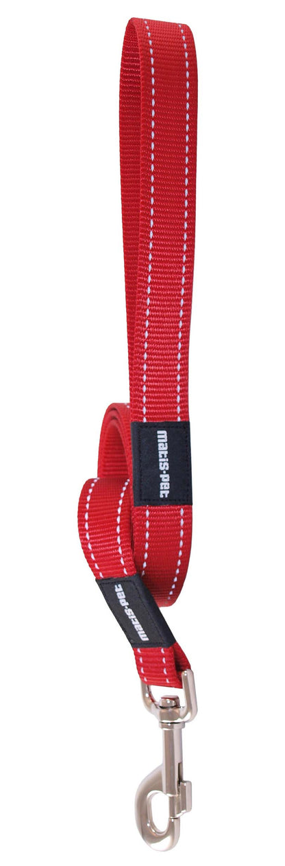 MATIS Vodilica za psa City Stile 4cm/140cm, crvena