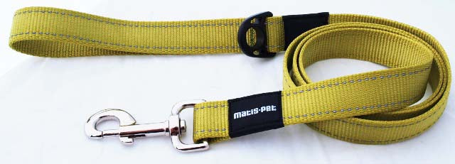 MATIS Vodilica za psa City Stile 2cm/140cm, zelena