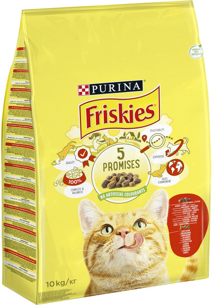 FRISKIES ukusna kombinacija govedine i piletine, s povrćem