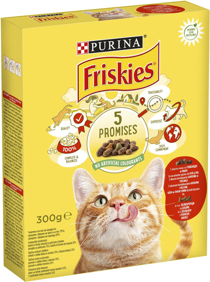 FRISKIES ukusna kombinacija govedine i piletine, s povrćem