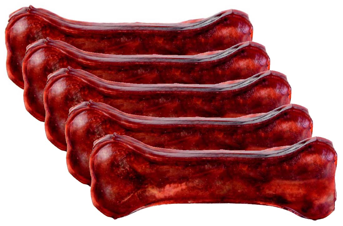 HAU&MIAU Rawhide, presana kost cokolada, 5 kom/7,5cm/75g