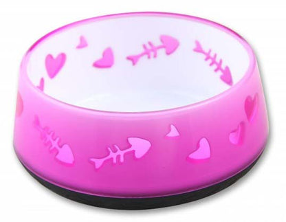 ALL FOR PAWS Modern Cat Love Zdjelica za mace, plastična, 300ml/12cm
