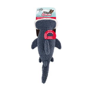 ALL FOR PAWS Titan Gnaw-Herbert Hammerhead Shark, plišana igračka za pse, zvučna