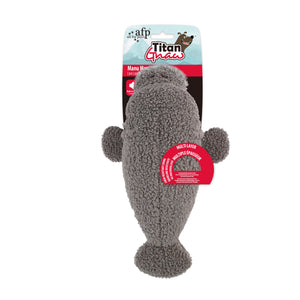 ALL FOR PAWS Titan Gnaw Manu Manitee, plišana igračka za pse, zvučna