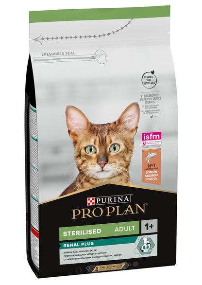 PRO PLAN Sterilised Renal Plus, bogato lososom