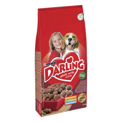 DARLING Hrana za pse s govedinom i piletinom, 500g