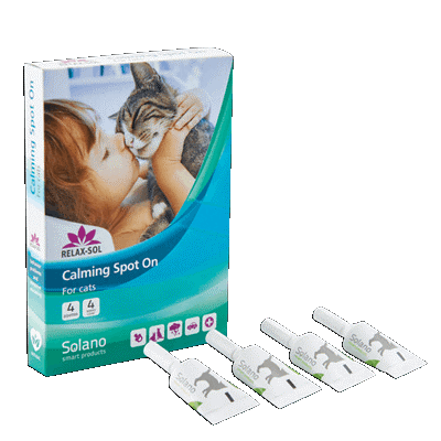 SOLANO Relax Calming umirujući SpotOn za mačke 4kom
