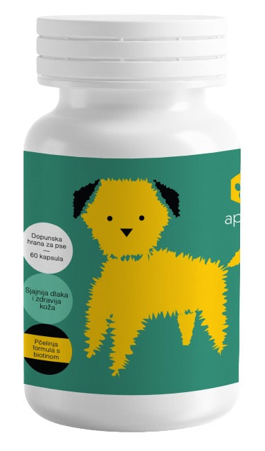 APIPET Skin, kapsule za pse, za zdraviju kožu i dlaku