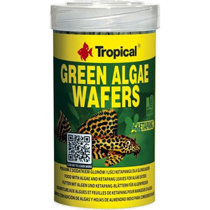 TROPICAL Green Algae Wafers, hrana u obliku tonućih tableta za biljojede,100ml