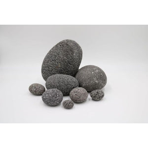 AQUADECO Zen Pebble M,okrugli lava kamen,9-12cm