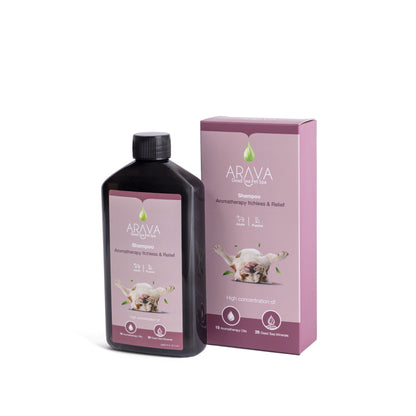 ARAVA Aromatherapy, šampon za pse i štence, za osjetljivu i nadraženu kožu 400ml