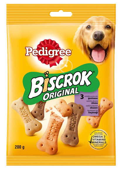PEDIGREE  Biscrok Original, s piletinom, govedinom i koštanom moždinom