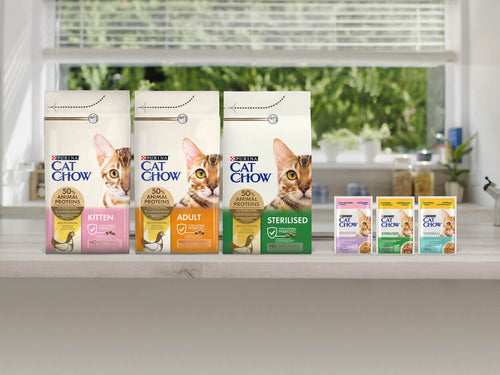 Asortiman mokre i suhe Cat Chow hrane za mačke