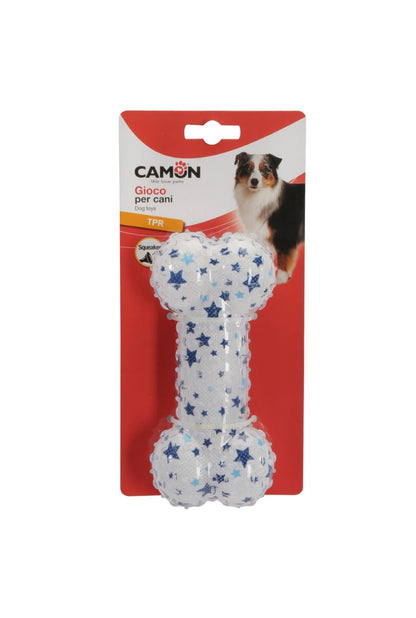CAMON Igračka za pse Kost, TPR, s pištalicom, 16cm, razni motivi