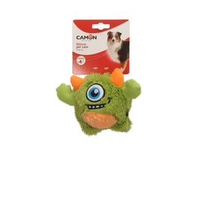 CAMON Igračka za pse Čudovište, zvučna, zelena, Medium, 12cm