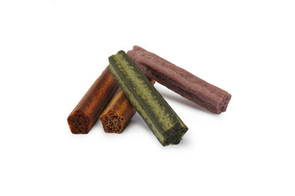 CAMON Spongy treats od batata, dentalna poslastica bez glutena, razni okusi, 28g
