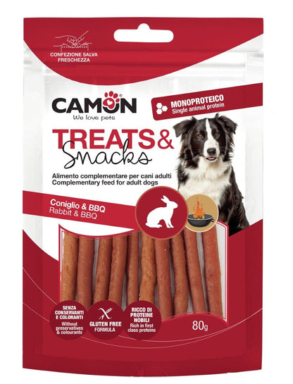 CAMON Rabbit Sticks, poslastica od kunićevine, 80g