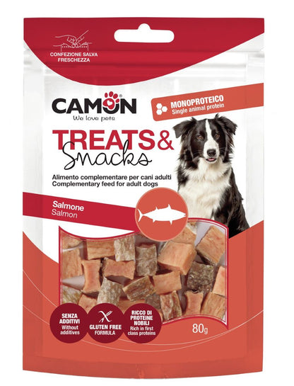 CAMON Cubetti di salmone, poslastica od lososa, 80g