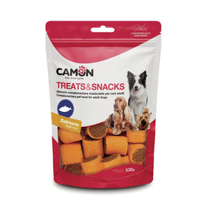 CAMON Rollos Poslastica za pse, keksi s lososom, 530g