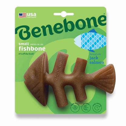 BENEBONE Igračka za pse Fishbone, aroma lososa