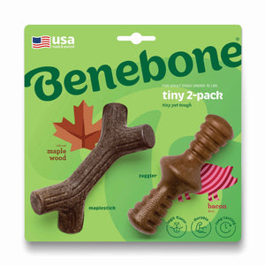 BENEBONE Igračka za pse Maplestick/Zaggler, aroma javora i slanine
