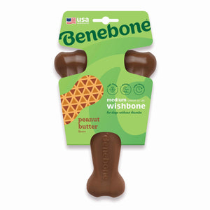 BENEBONE Igračka za pse Wishbone, aroma kikirikija