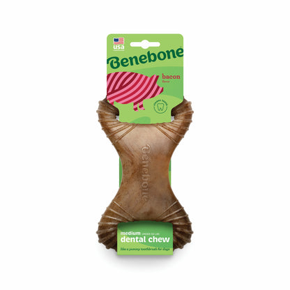 BENEBONE Igračka za pse Dental Chew, aroma slanine