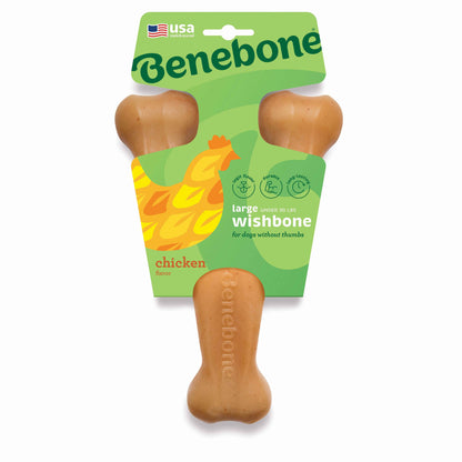 BENEBONE Igračka za pse Wishbone, aroma piletine