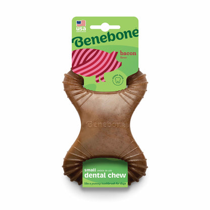 BENEBONE Igračka za pse Dental Chew, aroma slanine