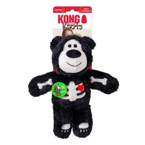KONG igračka za pse Halloween Wild Knots Skeleton Bear M/L, 27x23x9 cm