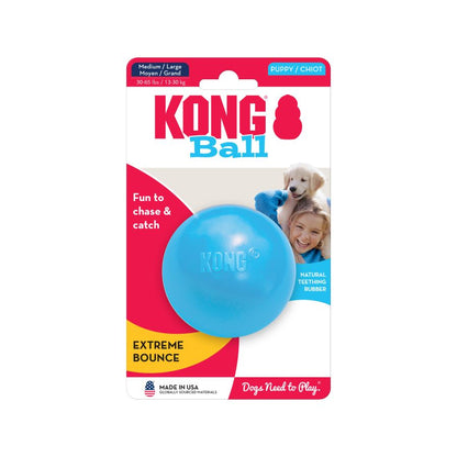 KONG Igračka za štence Puppy Ball Hole