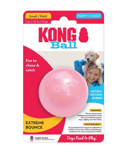 KONG Igračka za štence Puppy Ball Hole