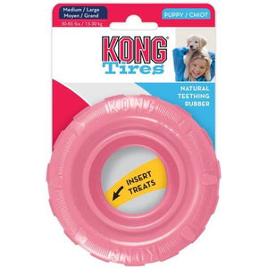 KONG Igračka za štence PUPPY Tires, M/L - 11,4x11,4x3x8cm