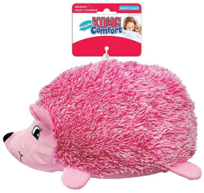 KONG Igračka za štence Puppy Comfort Hedgehug, plava ili roza