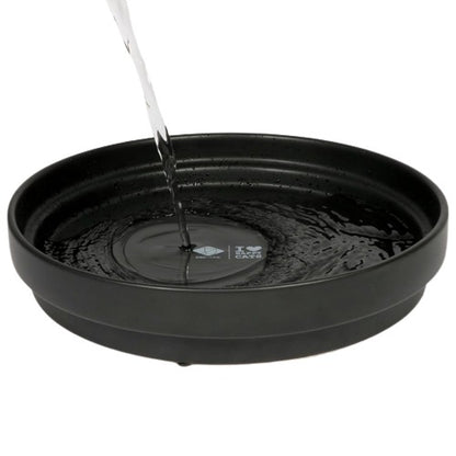 D&D HC Zdjelica za vodu Ace, za mačke, keramička, protuklizna, crna, 850ml