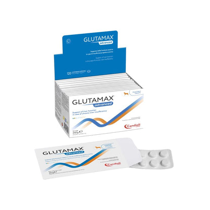 CANDIOLI Glutamax Advanced, tablete za potporu funkciji jetre kod pasa