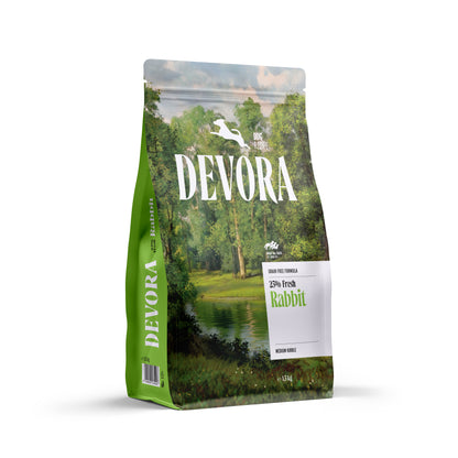 DEVORA Kunićevina, monoprotein, bez žitarica, za pse