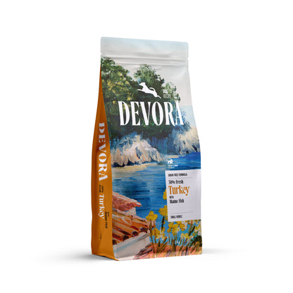 DEVORA STARTER&JUNIOR Puretina s morskom ribom, bez žitarica