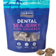 FISH4DOGS Dental Sea Jerky Squares, dentalna poslastica, koža bijele ribe, 115g