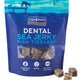 FISH4DOGS Dental Sea Jerky Tiddlers, dentalna poslastica, koža bijele ribe, 115g