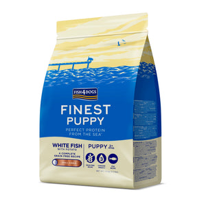 FISH4DOGS Finest Small PUPPY, bijela riba i krumpir, bez žitarica, 1,5kg