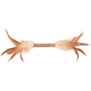 FLAMINGO Green Topsy Štap s perjem, 30cm