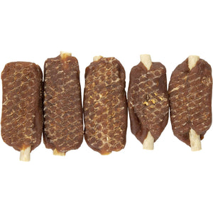 FLAMINGO Munchy Sticks, poslastice za pse, pačja prsa s goveđom kožom, 100g