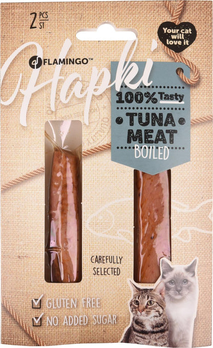 FLAMINGO Hapki, poslastica za mačke, kuhana tuna, 2 kom, 35g