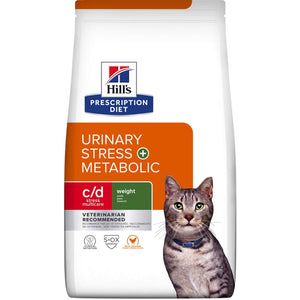 HILL's PD Fel c/d  Urinary Stress + Metabolic s piletinom, 1,5kg