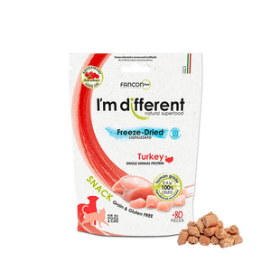I'M DIFFERENT Freeze Dried, monoprotein puretina, poslastica bez žitarica, 40g