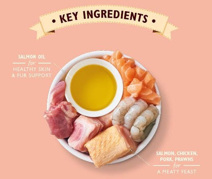 LILY'S KITCHEN Smooth Pate, losos s piletinom i kozicama, bez žitarica, 85g