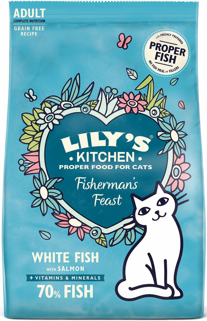 LILY'S KITCHEN Fisherman's Feast, bijela riba s lososom, bez žitarica