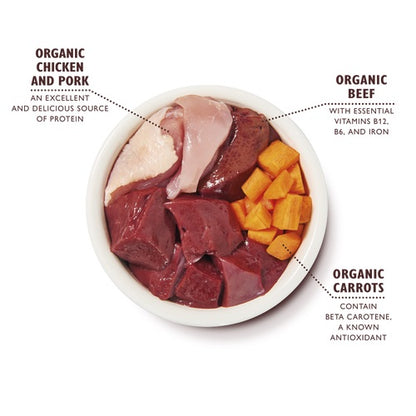 LILY'S KITCHEN Organic Pate Beef, bez žitarica, 85g